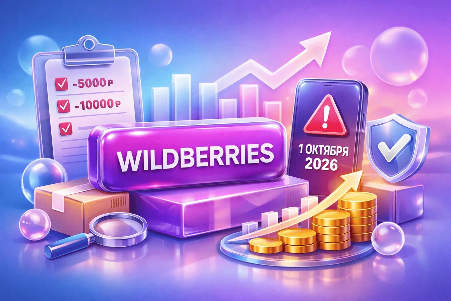Штрафы Wildberries в 2026 году: новые правила, ловушки, начисление и как защититься селлеру с 1 октября 2026 года